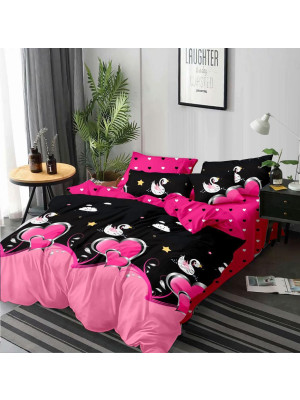 Lenjerie de pat din bumbac Satinat , 4 piese 105