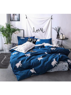 Lenjerie de pat din bumbac Satinat , 4 piese 106