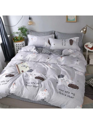 Lenjerie de pat din bumbac Satinat , 4 piese 101