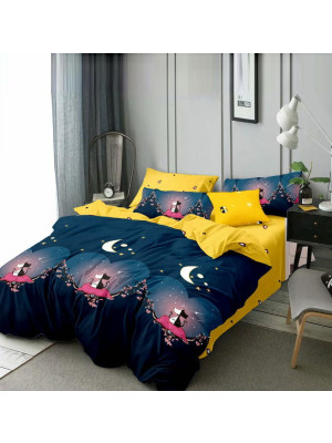 Lenjerie de pat din bumbac Satinat , 4 piese 75